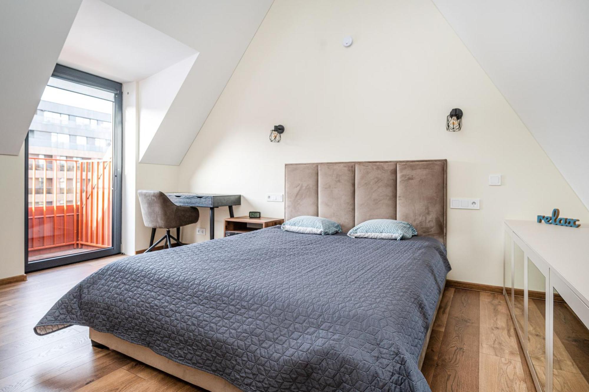 Cozy Central Attic Self Check In Vilna Exterior foto